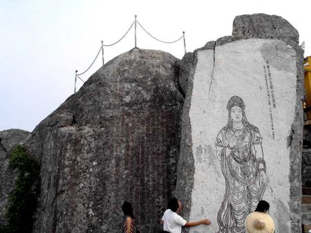 洞头仙叠岩岩雕景点介绍