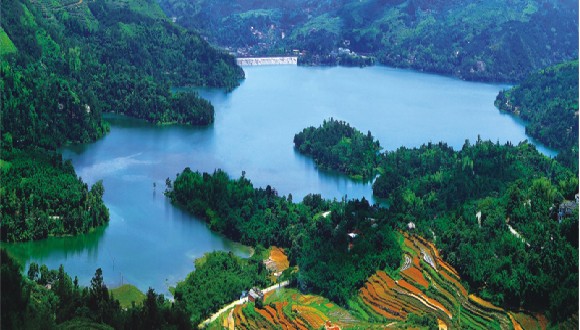 苍南玉龙湖风景区
